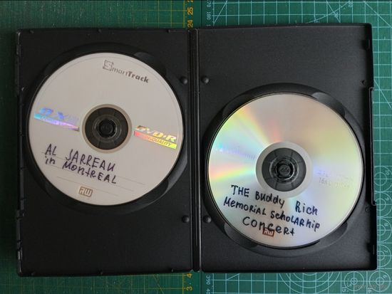 6 самописных DVD-r с джазом