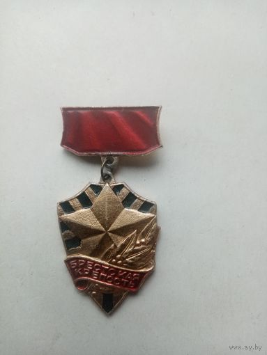 МЕДАЛЬ БРЕСТСКАЯ КРЕПОСТЬ