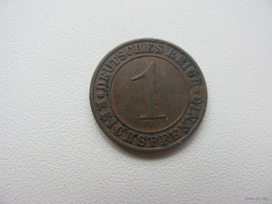 1 пфенниг 1927 а