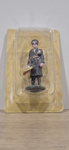 Офицер бронетанковых частей в полевой форме, 1944-1945 гг. Солдаты Великой Отечественной Войны