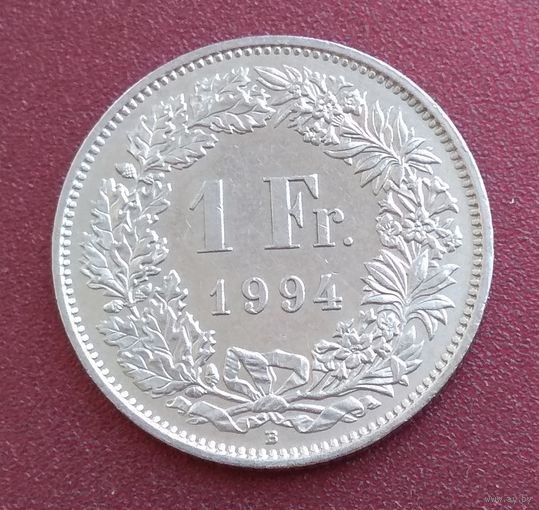 Швейцария. 1 франк. 1994 год