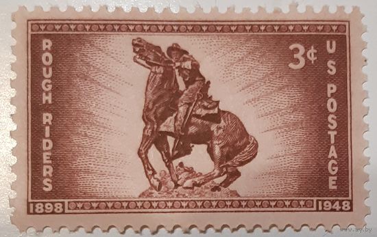 1948 Пятидесятая годовщина Rough Riders США