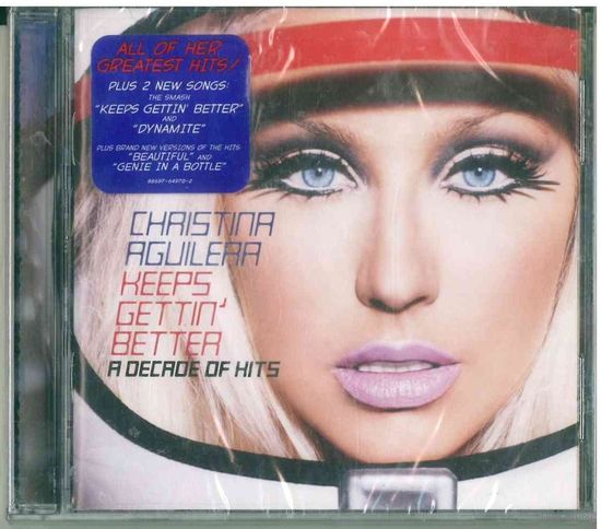 CD Christina Aguilera - Keeps Gettin' Better: A Decade Of Hits (Nov 2008) Downtempo, Vocal