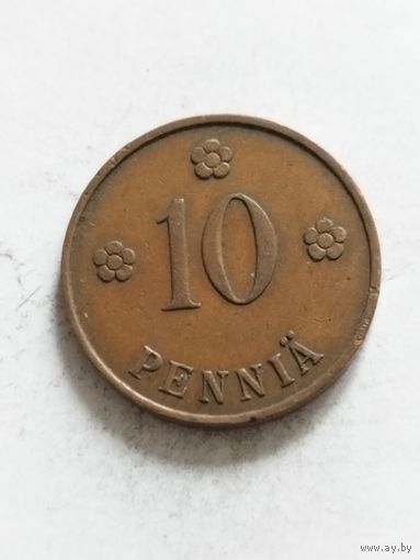 Финляндия 10 пенни 1930