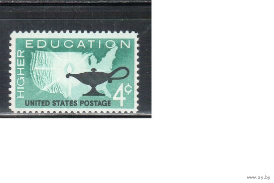 США-1962, (Мих.835),  *   ,  Образование  (одиночка)