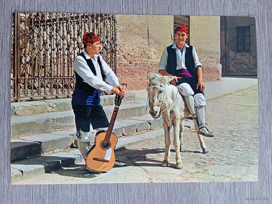 Этнография. Испания, Арагон. Два типичных батурроса