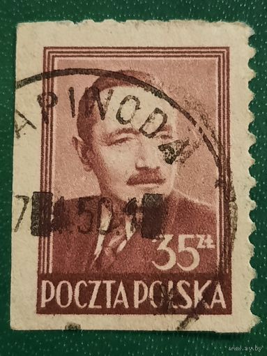 Польша 1950. Президент Б.Берут