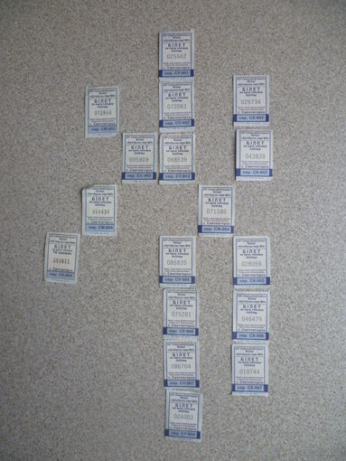 Билеты Светлогорск 2021 - 2025 гг.