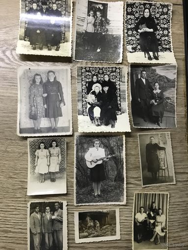 Фото 1940-50-е годы.цена за все.