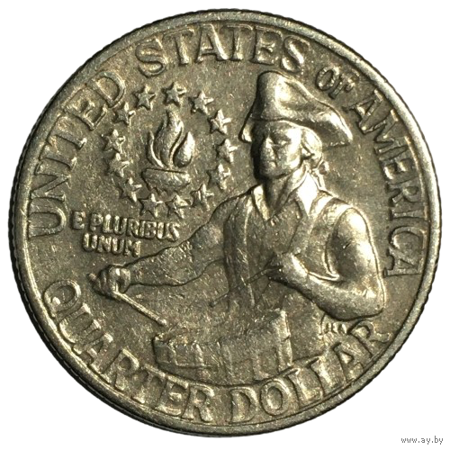 США 1/4 доллара, 1976 - 200 лет независимости США (-)