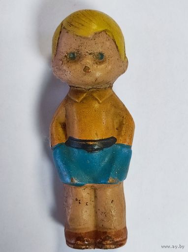 Игрушка "Мальчик " резиновая СССР.