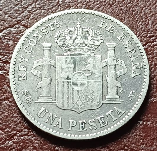 Испания 1 песета, 1903     ( 1-4-2 )