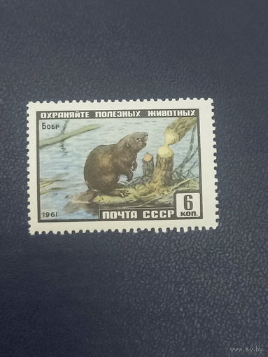 СССР 1961 г. Бобр
