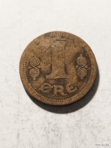 Дания 1 оре 1916