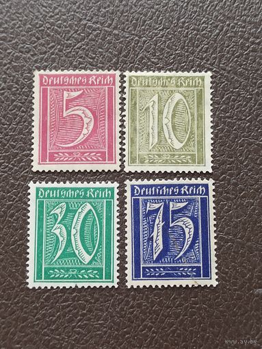 Германия 1921. Рейх. Стандарт.  MNH, MLH.