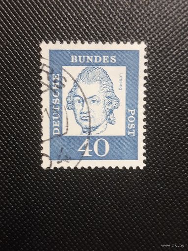 ФРГ. Стандарт. 1961г. гашеная