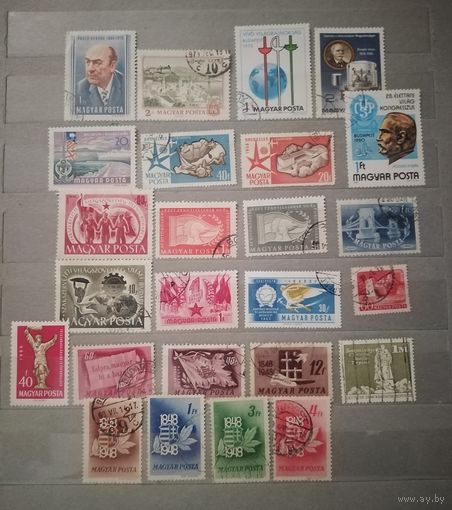 Марки Венгрия. Сборный лот.