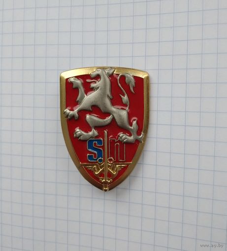 Франция. Полковой знак, военкомат города Лион (G3539)