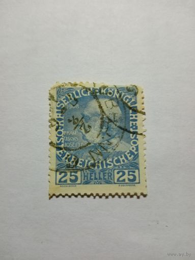 Австрия, 1908, 25 геллеров