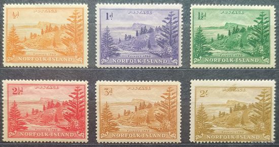 Британские колонии. Остров Норфолк 1947 MH
