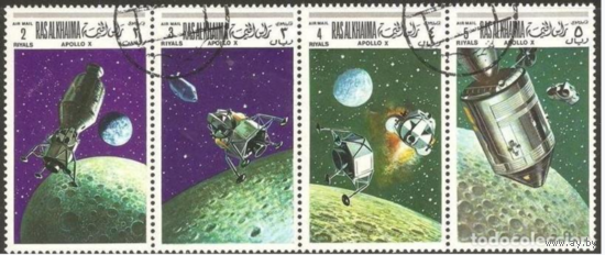 Рас эль Хайма, 1970 Высадка на Луну, Аполлон 10 Сцепка