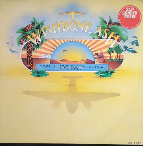 WISHBONE ASH  /Live Dates/1973, MCA, 2LP, NM, Germany