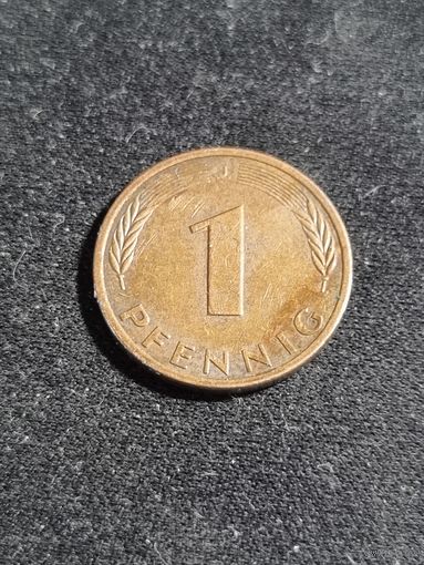 Германия 1 пфенниг 1978 J