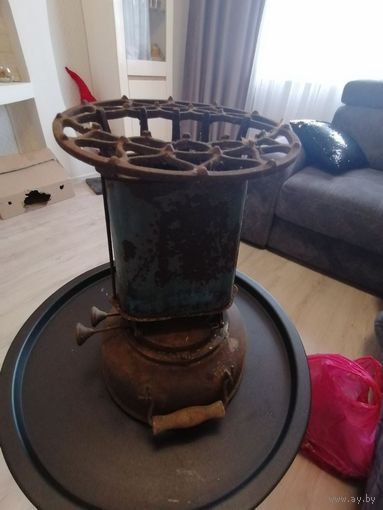 Старый немецкий латунный примус керогаз фирмы GRAETZ PETROLEUM KOCHER BERLIN 1