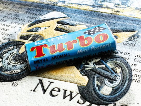 Жевательная резинка (жвачка) Turbo (Турбо), 2 серия, муляж