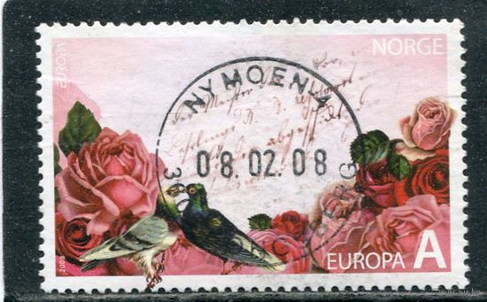 Норвегия. Еврапа СЕРТ 2008. Вам письмо