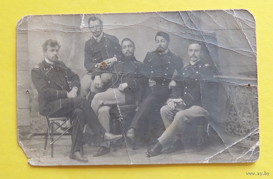 Фото "Господа в погонах", до 1917 г.