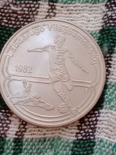 Венгрия 100 форинтов 1982 футбол