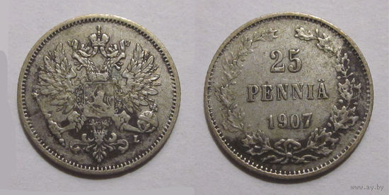 25 пенни 1907