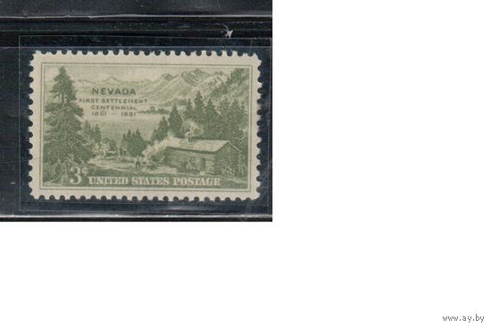 США-1951, (Мих.617),  **   , Штат Невада (одиночка)