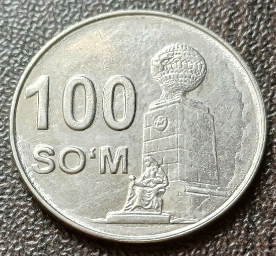 Узбекистан 100 сумов, 2018    ( 1-5-3 )