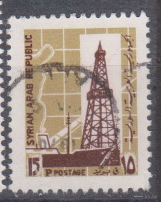 Архитектура Буровая вышка Сирия 1968 год лот 9
