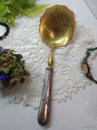 Сервировочная ложка ручка СЕРЕБРО с 1 руб