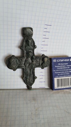 С 1 РУБЛЯ !  БОЛЬШОЙ КРЕСТИК НАТЕЛЬНЫЙ РАСПЯТИЕ И БОГОМАТЕРЬ