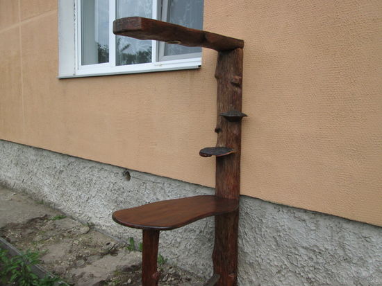 Барная стойка из массива натурального дерева.