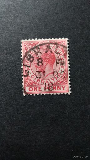 Великобритания\345с\Гибралтар 1912 Король