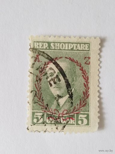 Албания  1927  н/печ А.Зогу--президент