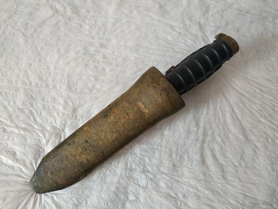 Нож водолазный НВ-1 специального исполнения антимагнитный, СССР.