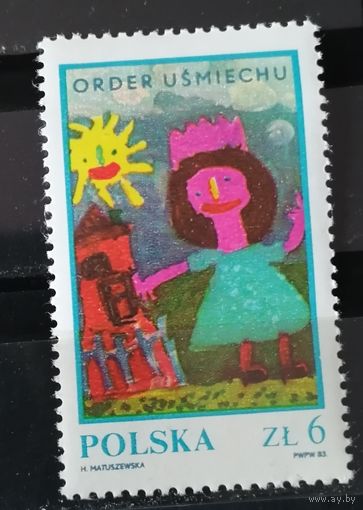 Польша 1983 Детский рисунок
