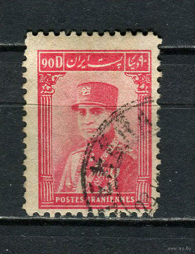 Иран - 1935 - Шах Реза Пехлеви 90D - [Mi.695] - 1 марка. Гашеная.  (LOT GQ25)-T3P45