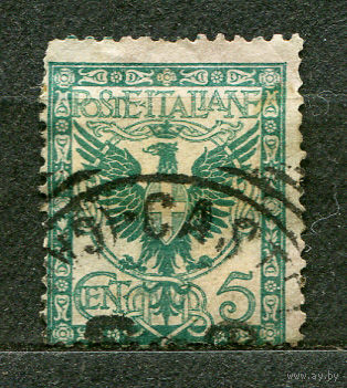 Орел с гербом. Италия. 1901