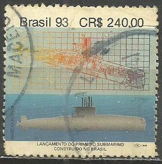 Бразилия. Подлодка Тамоло. 1993г. Mi#2562.