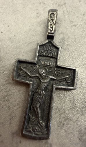 Крест СЕРЕБРО (21).  Распродажа коллекции!!!