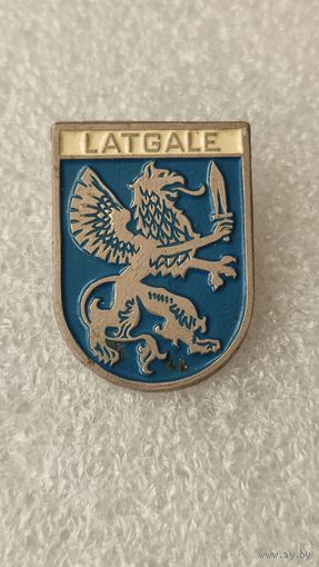 Значек знак Лантгале Latgale тяжелый