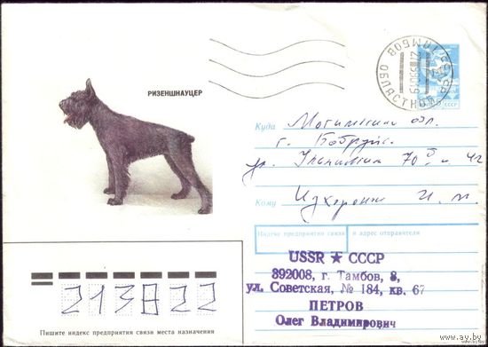 1989 год ХМК Ризеншнауцер 89-284