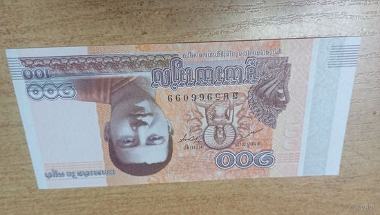 100 риэлей 2014 года Камбоджи **5966099